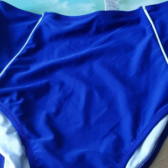 NWT  Cupshe Bottom Swimwear Royal Blue Size XL - Picture 5 of 5